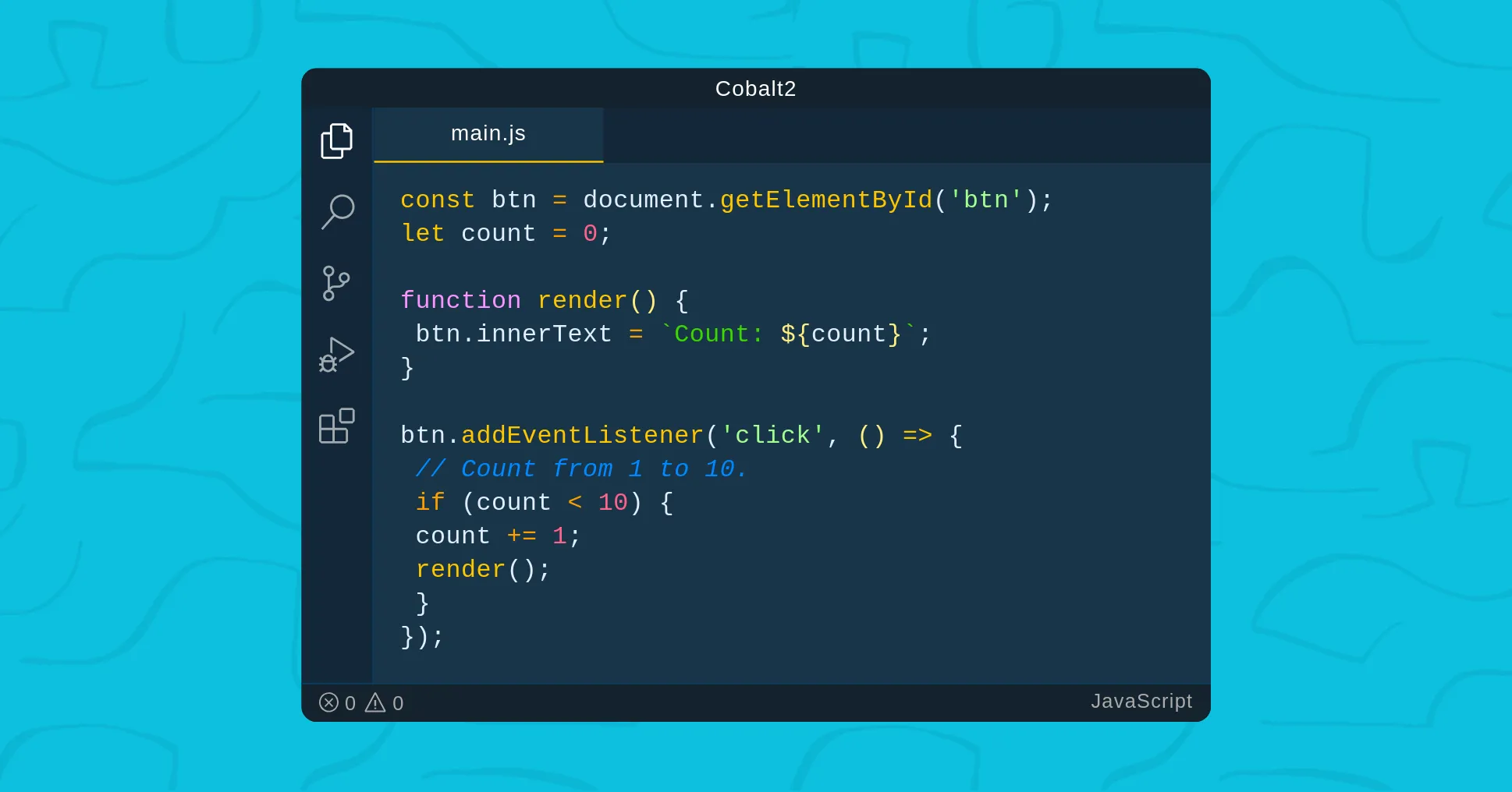 Cobalt2 VSCode Theme