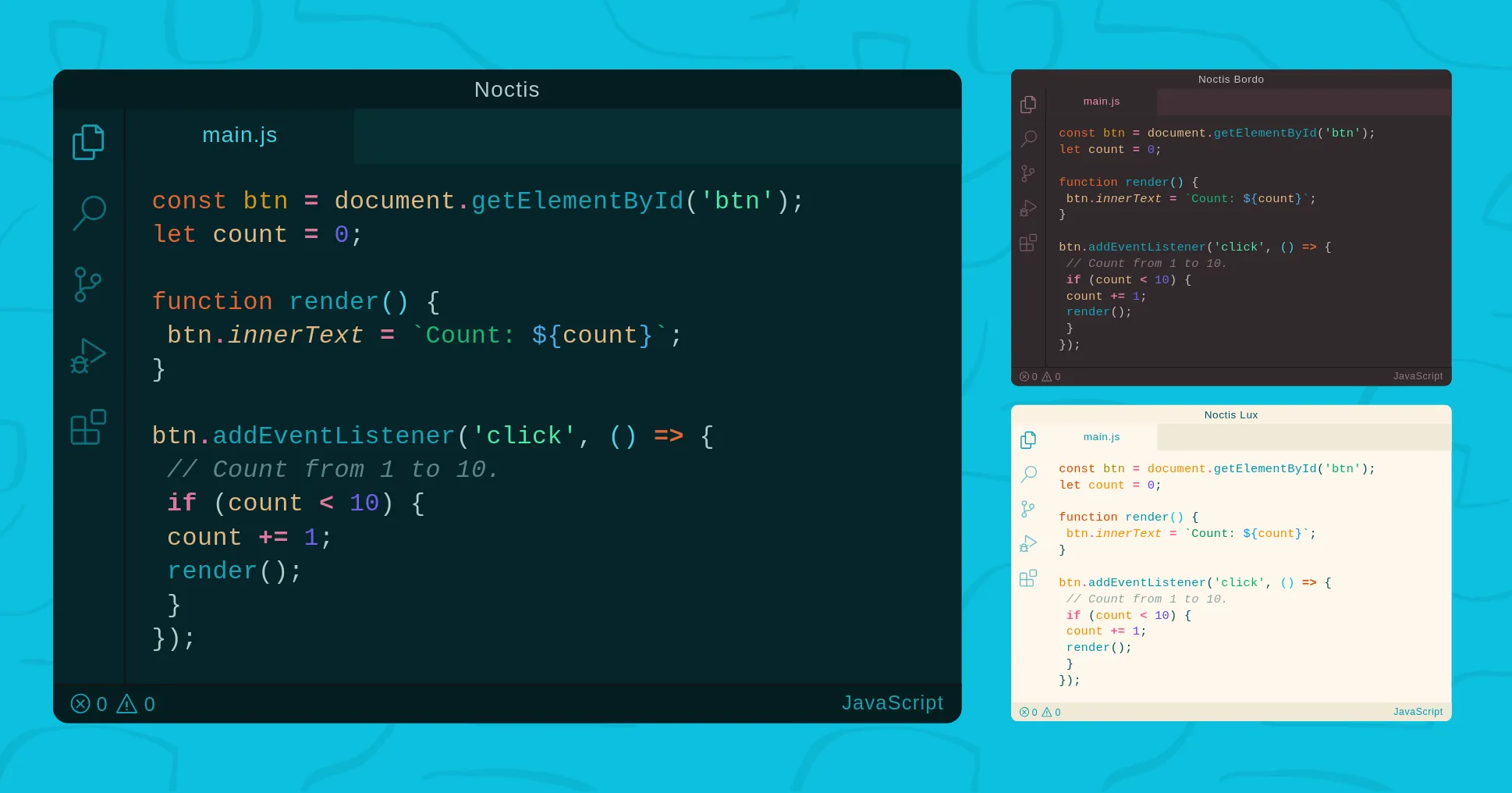 Noctis VSCode Theme