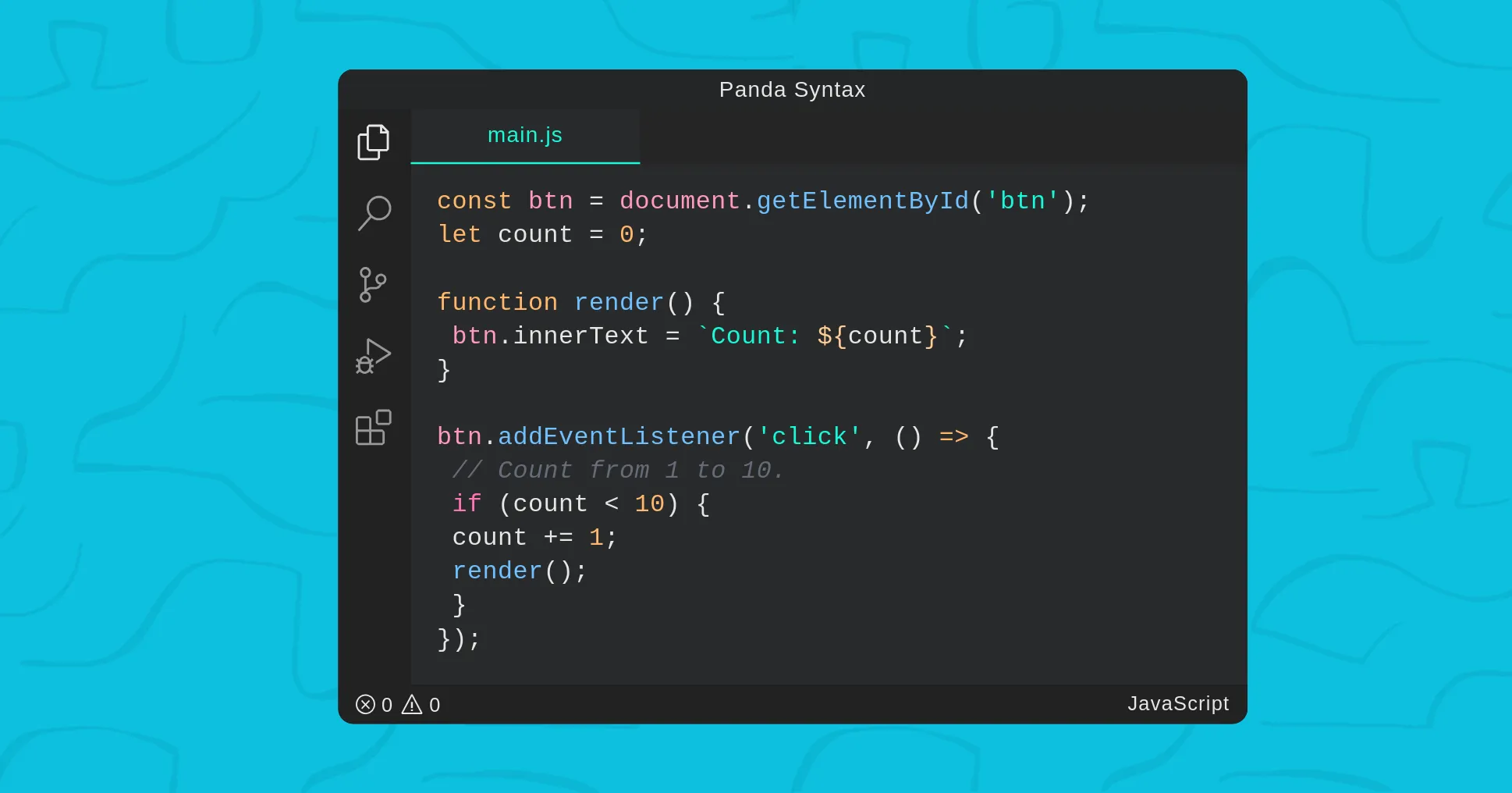 Panda Syntax VSCode Theme