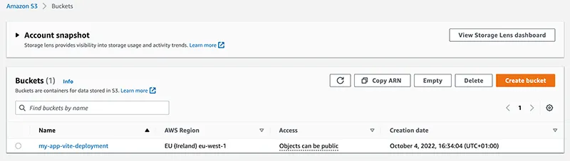 AWS Deployment Step 5