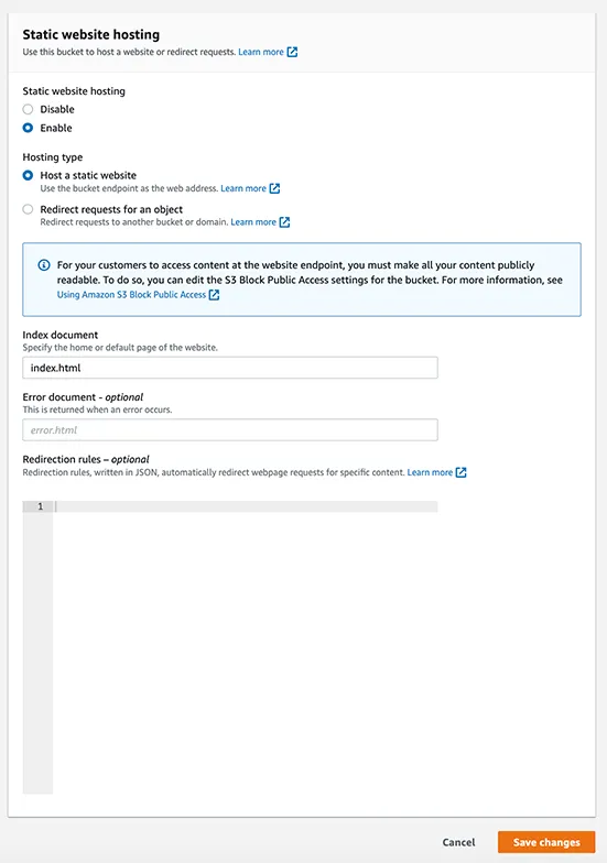 AWS Deployment Step 7