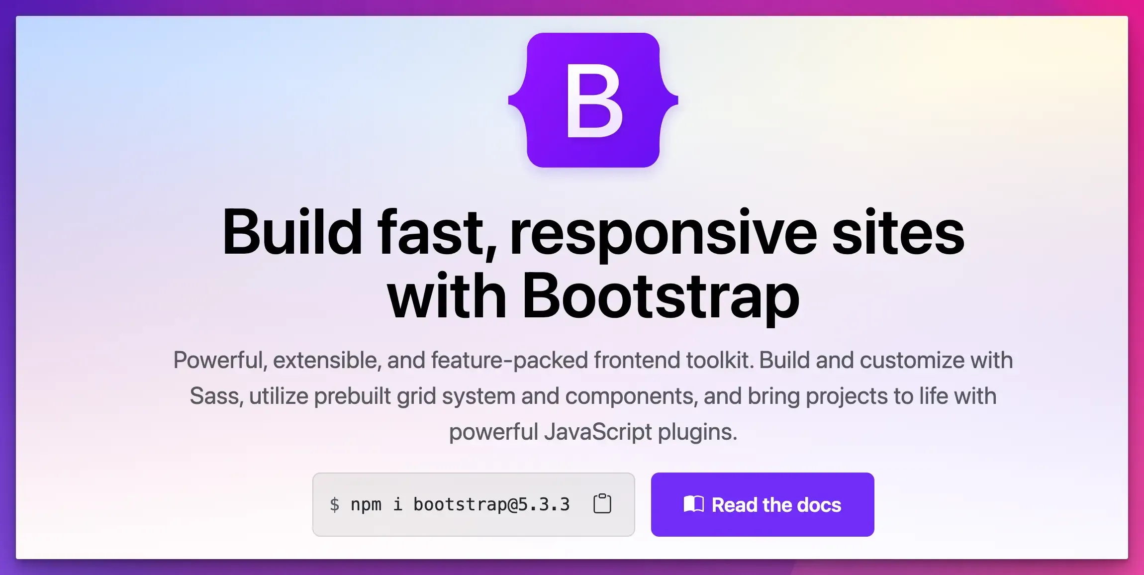 Bootstrap