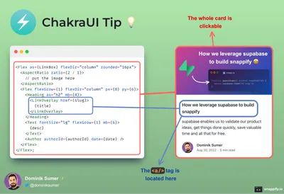 ChakraUI Tip Example