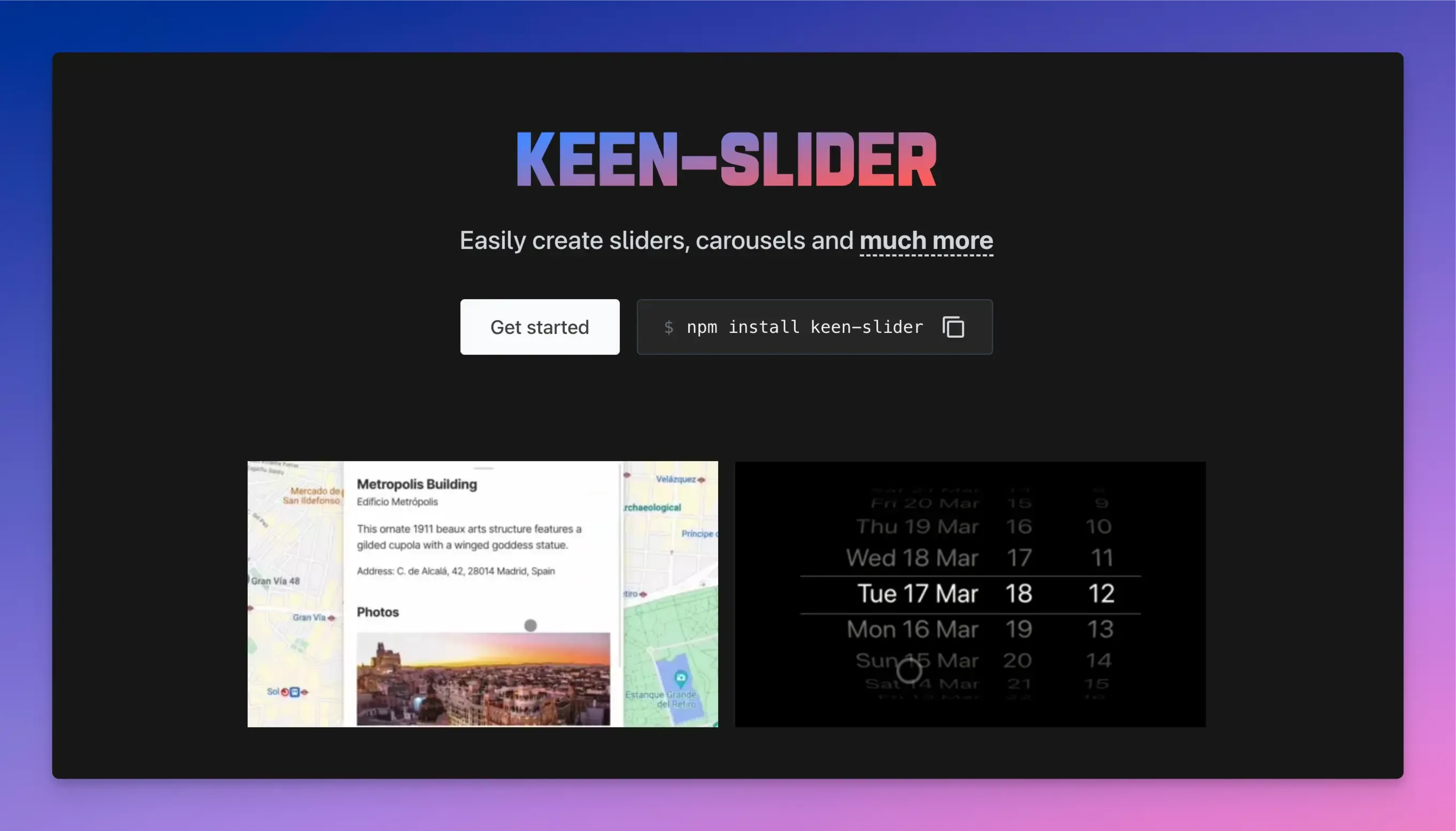 Keen Slider