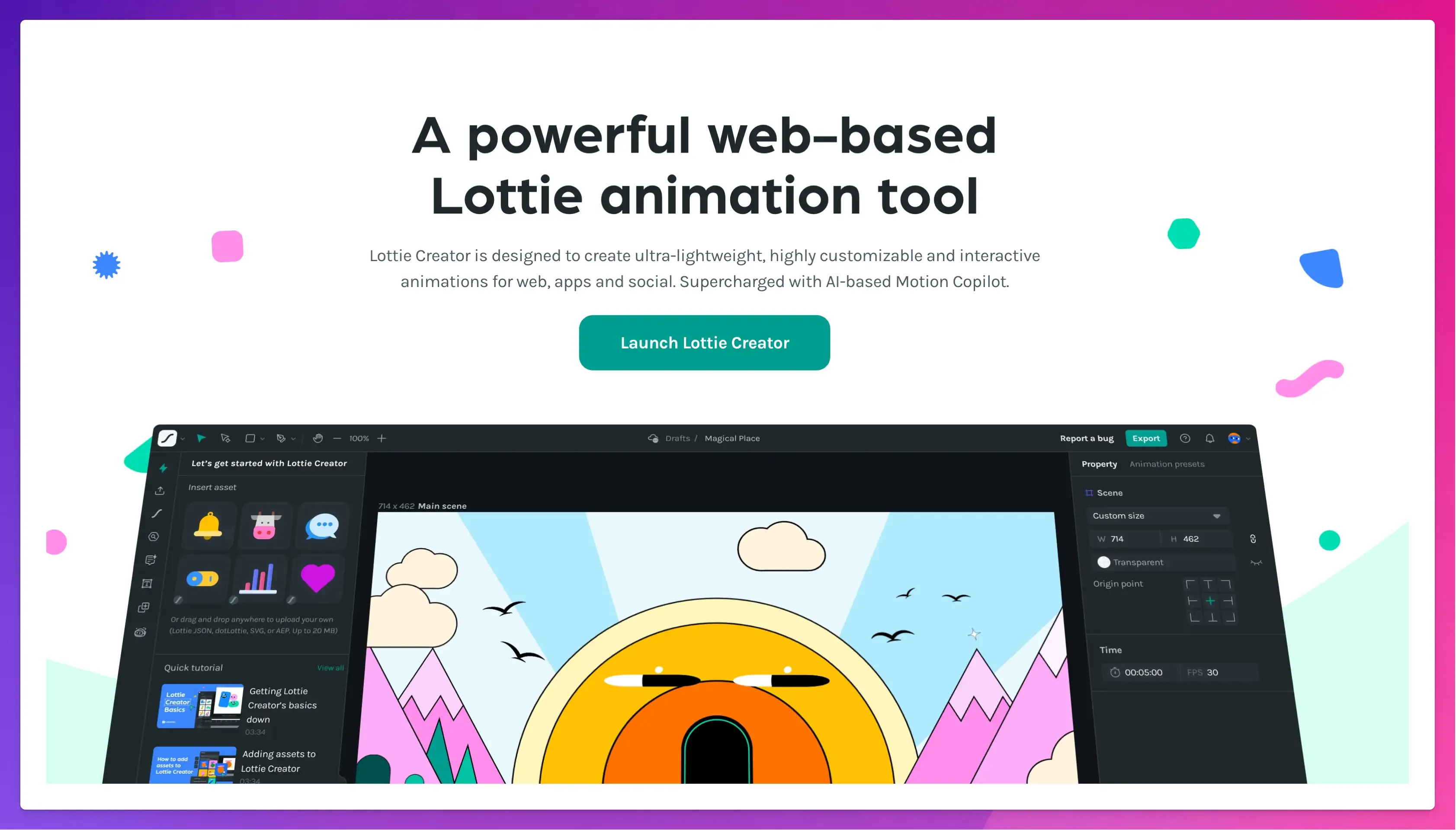 Lottie Creator