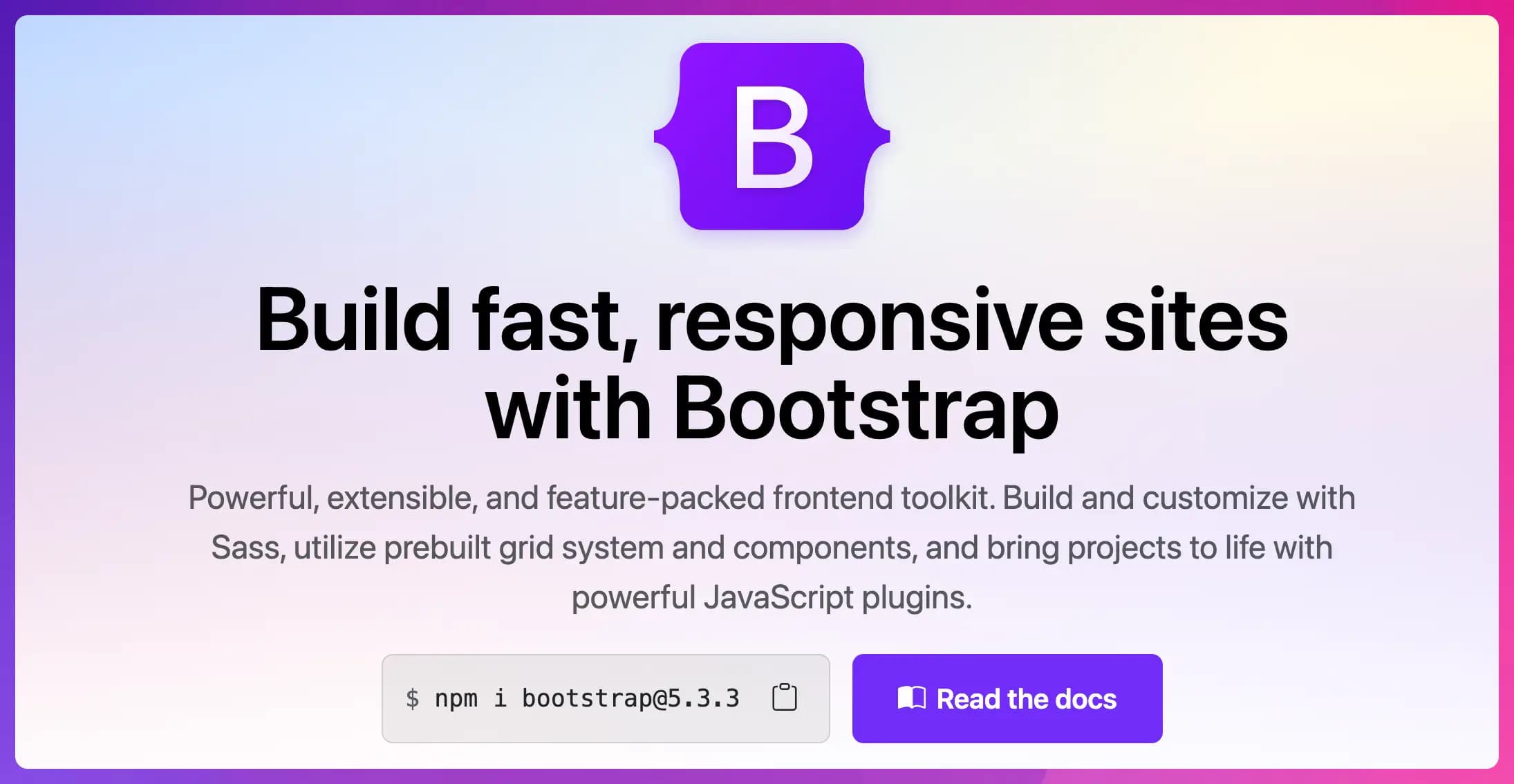 Bootstrap